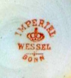 Porzellan und Steingutfabrik Ludwig Wessel / Wessel Keramische Werke A.G.13-11-8-2